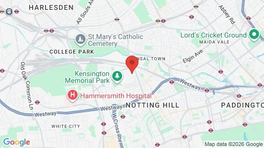 Apartments for rent in London W10 - Photo from Google Street View