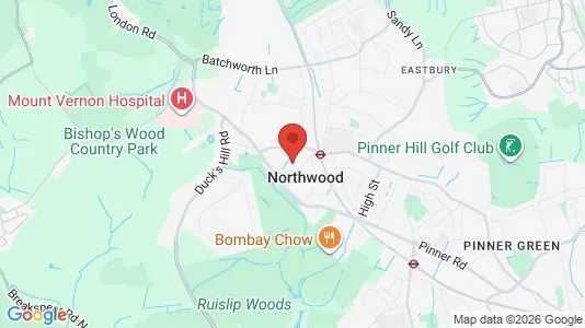Apartments for rent in Northwood - Middlesex - Photo from Google Street View
