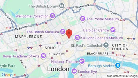 Apartments for rent in London WC1A - Photo from Google Street View