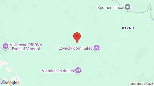 Apartments for rent i Vinodolska općina - kort over placeringen
