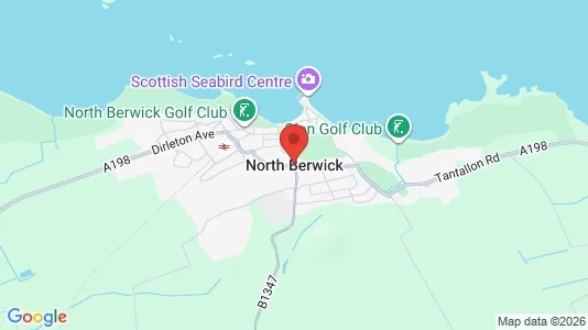 Apartments for rent i North Berwick - East Lothian - kort over placeringen
