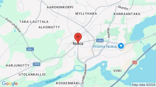 Houses for rent in Nokia - Photo from Google Street View