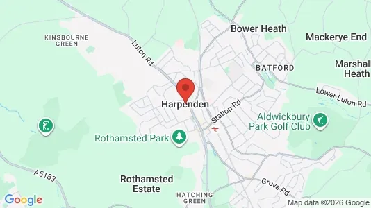 Apartments for rent in Harpenden - Hertfordshire - Photo from Google Street View