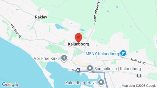 Houses for rent i Kalundborg - kort over placeringen