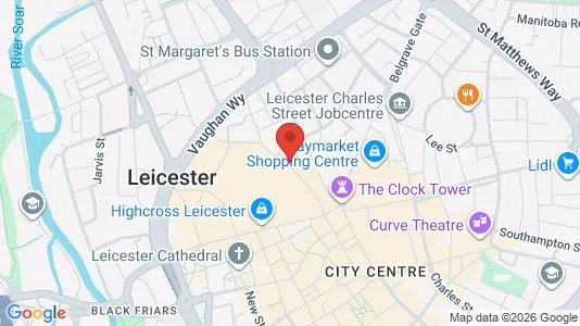 Apartments for rent in Leicester - Leicestershire - Photo from Google Street View