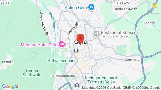 Apartments for rent in Gera - Photo from Google Street View