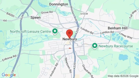 Apartments for rent i Newbury - Berkshire - kort over placeringen
