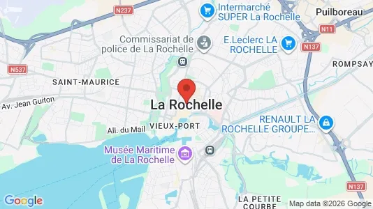 Houses for rent in La Rochelle - Photo from Google Street View