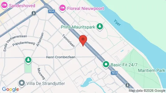 Apartments for rent in Nieuwpoort - Photo from Google Street View