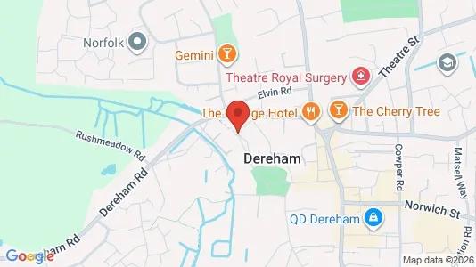Apartments for rent in Dereham - Norfolk - Photo from Google Street View