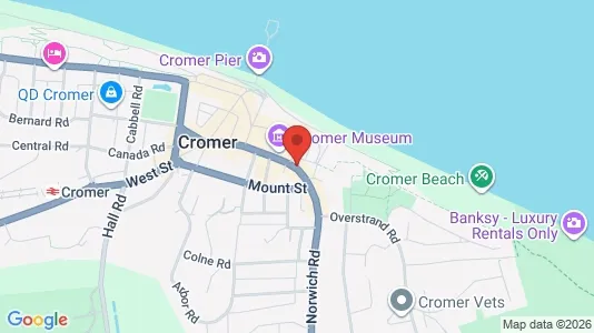 Apartments for rent in Cromer - Norfolk - Photo from Google Street View