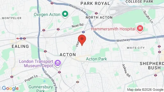 Rooms for rent in London W3 - Photo from Google Street View