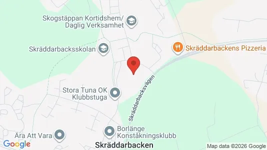 Apartments for rent i Borlänge - kort over placeringen