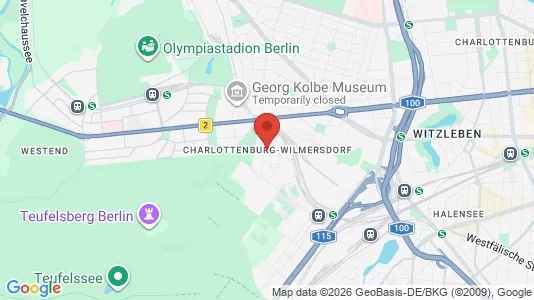 Rooms for rent in Berlin Charlottenburg-Wilmersdorf - Photo from Google Street View
