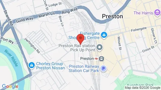 Apartments for rent in Preston - Lancashire - Photo from Google Street View