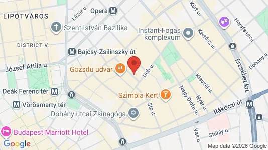Apartments for rent in Budapest Erzsébetváros - Photo from Google Street View