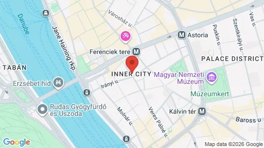 Apartments for rent in Budapest Belváros-Lipótváros - Photo from Google Street View
