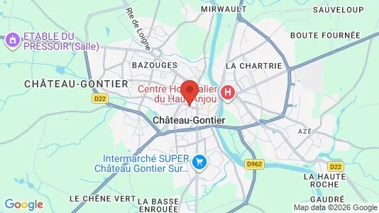 Houses for rent in Château-Gontier - Photo from Google Street View