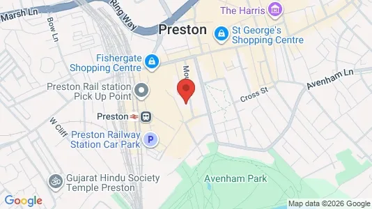 Apartments for rent in Preston - Lancashire - Photo from Google Street View