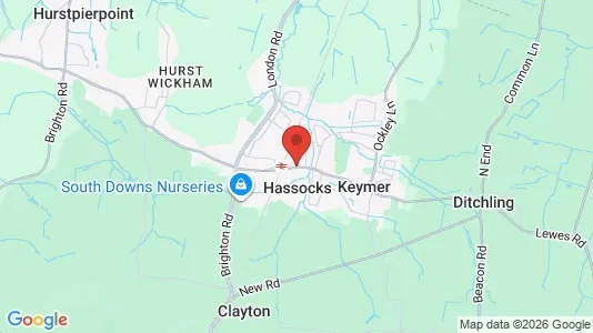 Houses for rent in Hassocks - West Sussex - Photo from Google Street View