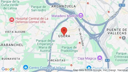 Rooms for rent in Madrid Usera - Photo from Google Street View