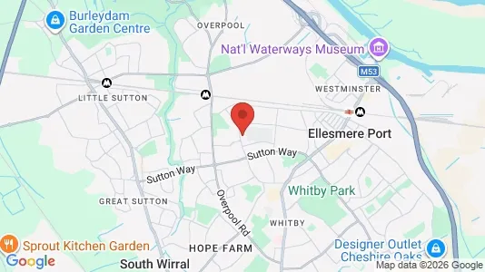 Apartments for rent in Ellesmere Port - Merseyside - Photo from Google Street View