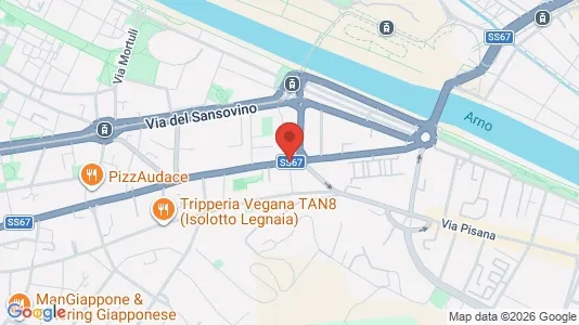 Apartments for rent i Florence - kort over placeringen