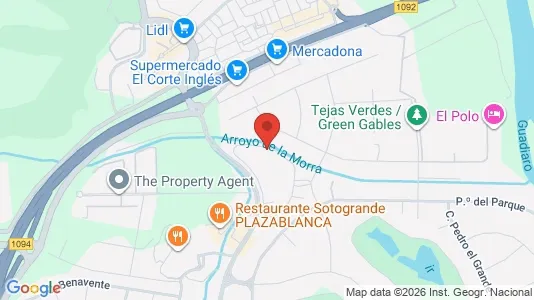 Apartments for rent in San Roque - Photo from Google Street View
