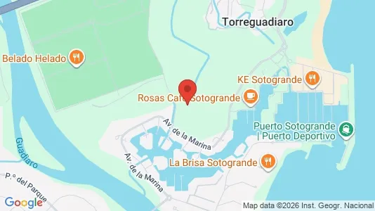 Apartments for rent i San Roque - kort over placeringen