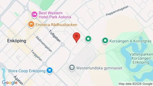 Apartments for rent i Enköping - kort over placeringen