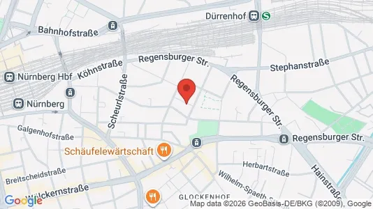 Apartments for rent in Nuremberg - Photo from Google Street View
