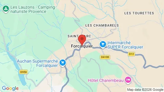 Apartments for rent in Forcalquier - Photo from Google Street View