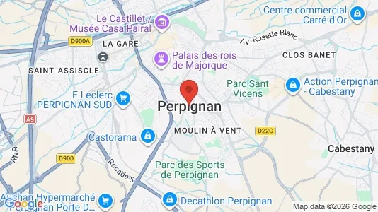 Apartments for rent in Perpignan - Photo from Google Street View