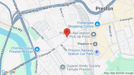 Apartments for rent in Preston - Lancashire - Photo from Google Street View