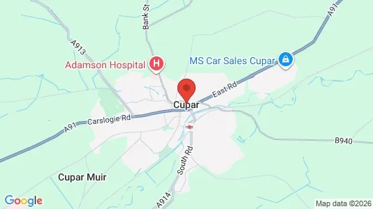 Apartments for rent in Cupar - Fife - Photo from Google Street View