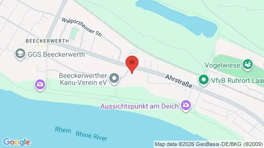 Apartments for rent i Duisburg - kort over placeringen