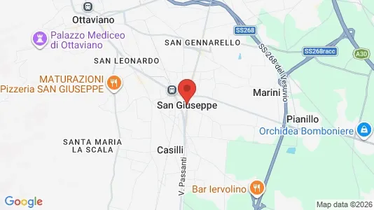Apartments for rent i San Giuseppe Vesuviano - kort over placeringen