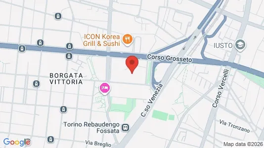 Apartments for rent i Turin - kort over placeringen