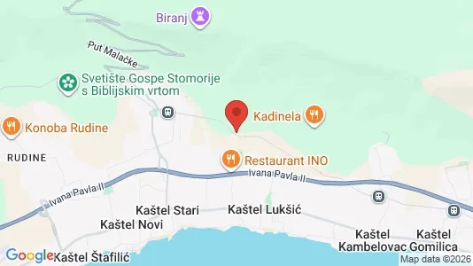 Apartments for rent in Kaštela - Photo from Google Street View