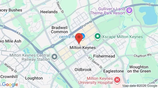 Apartments for rent in Milton Keynes - Buckinghamshire - Photo from Google Street View