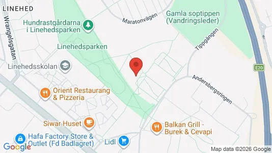 Apartments for rent i Halmstad - kort over placeringen
