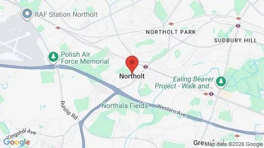 Apartments for rent in Northolt - Middlesex - Photo from Google Street View