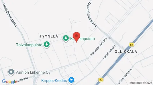 Apartments for rent i Salo - kort over placeringen
