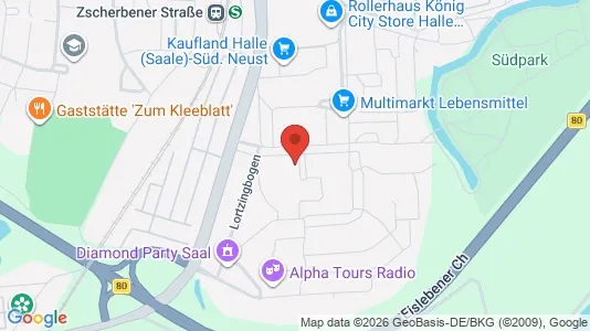 Apartments for rent in Halle (Saale) - Photo from Google Street View