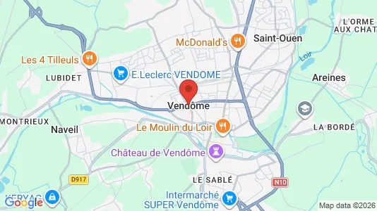 Houses for rent in Vendôme - Photo from Google Street View