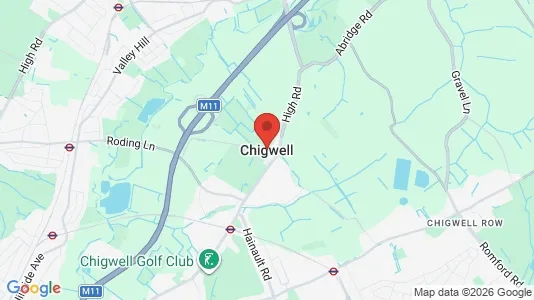 Houses for rent in Chigwell - Essex - Photo from Google Street View