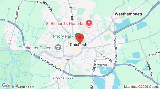 Apartments for rent in Chichester - West Sussex - Photo from Google Street View
