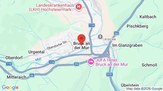 Apartments for rent in Bruck an der Mur - Photo from Google Street View