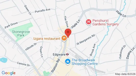Apartments for rent in Edgware - Middlesex - Photo from Google Street View