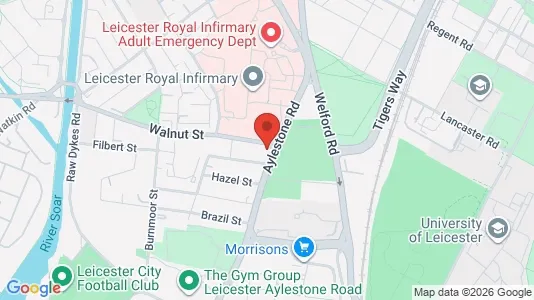 Apartments for rent in Leicester - Leicestershire - Photo from Google Street View